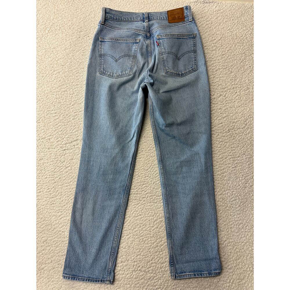 Levis Womens 70s High Slim Straight Denim Jeans Size 28 - Picture 7 of 8